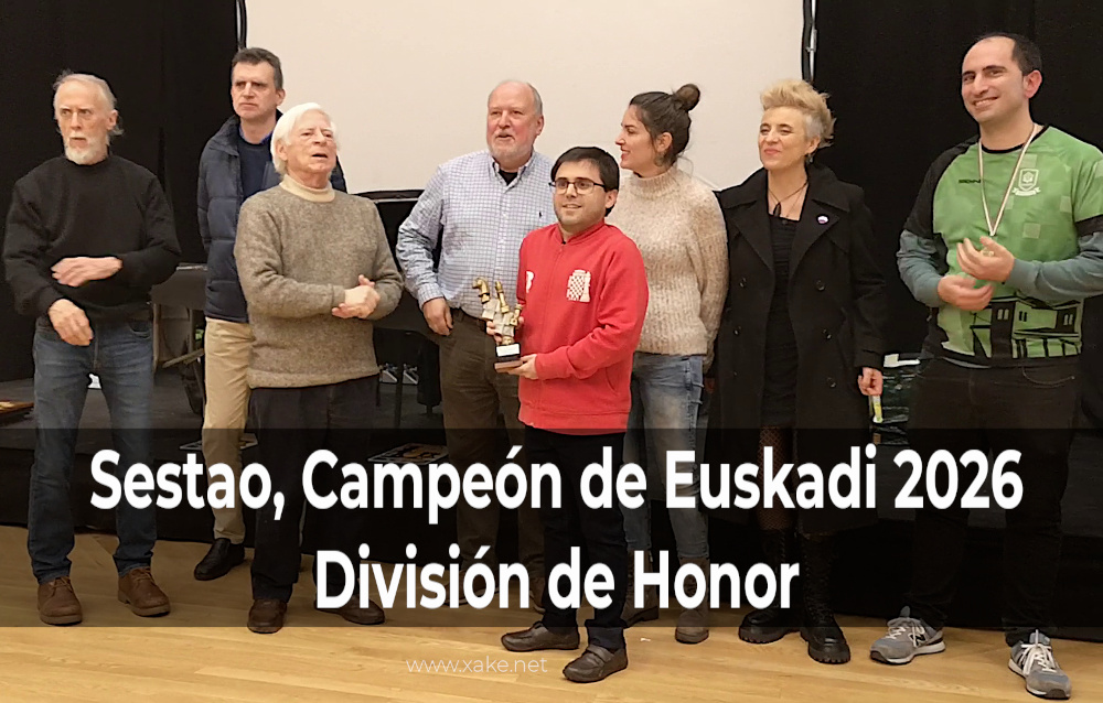 Sestao Campeón
        de Euskadi 2026 - División de Honor